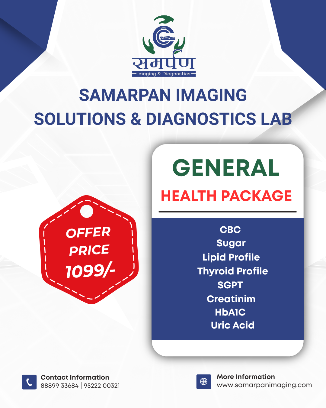 general health checkup package in indore